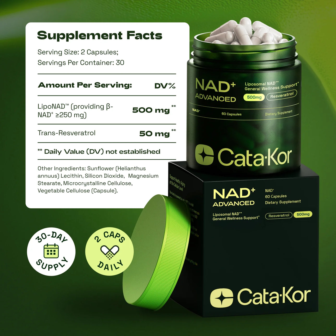 NAD+ Advanced - NAD Supplement